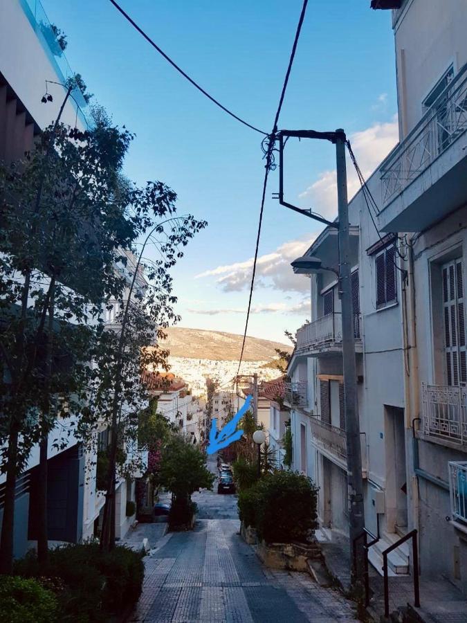 Comfortable Apt , 5 Min Walk To Acropolis Athen Eksteriør billede
